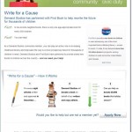 Write for a cause