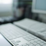 keyboard and screen