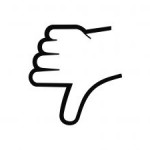 Thumbs down - stock.xchnge