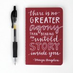 Mini Journal Maya Angelou Quote