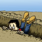 stuck in a rut