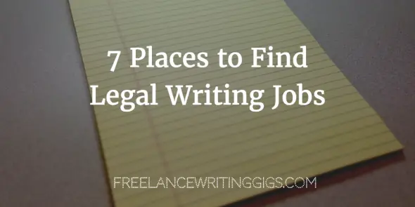 Legal research writing jobs