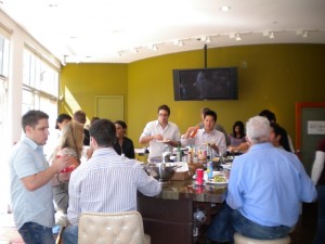 Lunch at the Demand Studios offices Lunch at the Demand Studios Offices