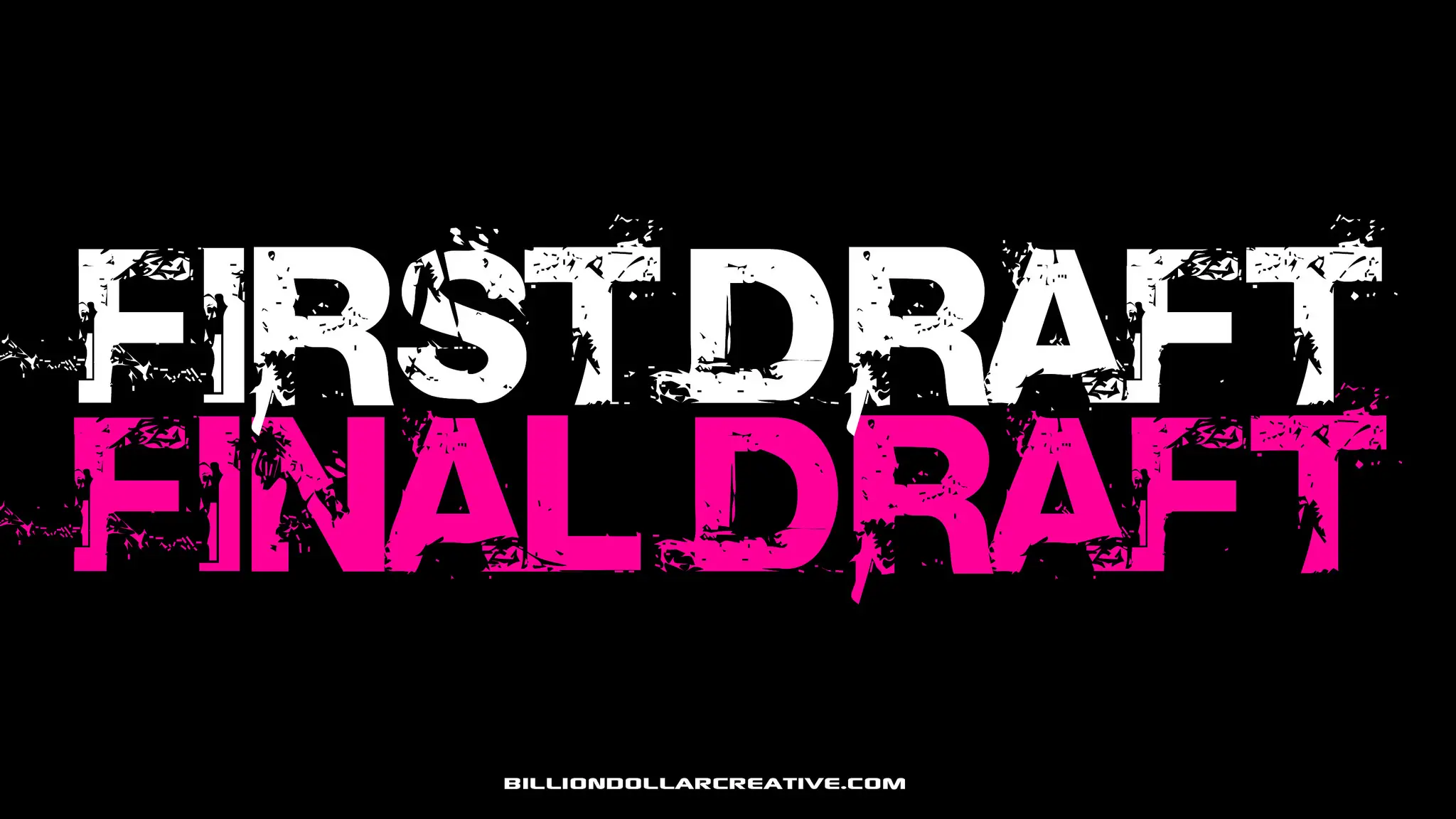 first draft final draft