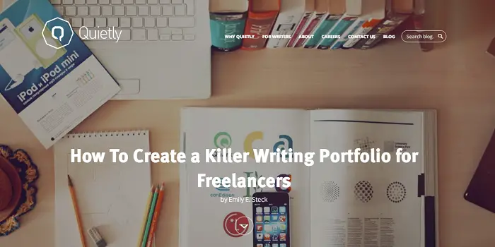 How to create a killer writing portfolio for freelancers