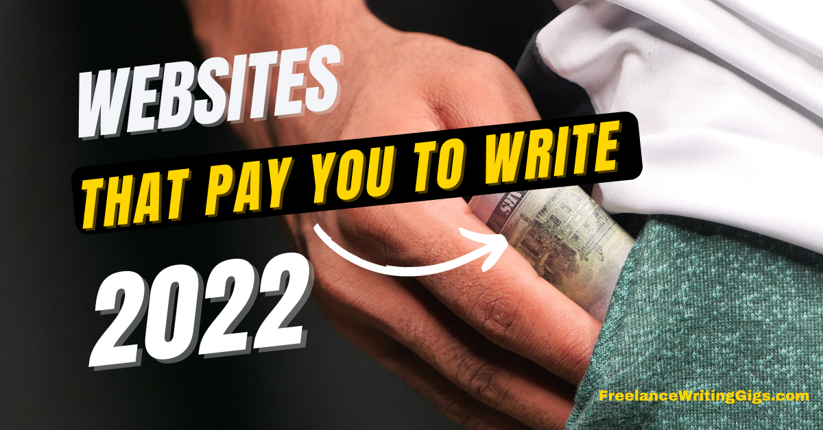 websites that pay writers 2022