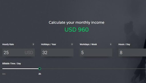 calculate freelancer income